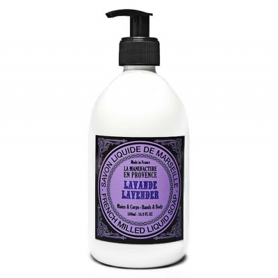 Tekuté mýdlo LA MANUFACTURE EN PROVENCE Liquid soap Lavender 500 ml