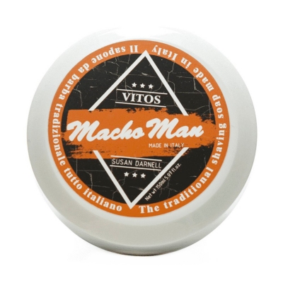 Mýdlo na holení v misce VITOS Shaving soap Macho man 150 ml