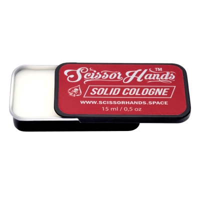 Tuhá kolínská SCISSOR HANDS Solid cologne Red 15 ml