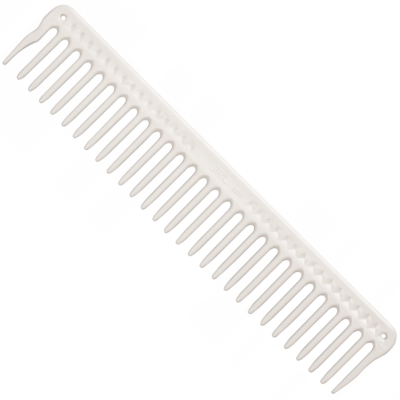 Barber hřeben na střihání a styling vlasů JRL Cutting comb J303 - bílý