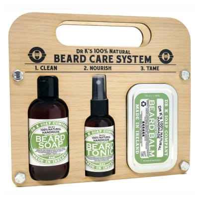 Sada pro péči o vousy DR K SOAP COMPANY Beard care system Woodland