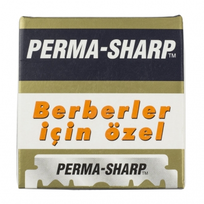 Poloviční žiletky na holení PERMA-SHARP Single edge 100 ks